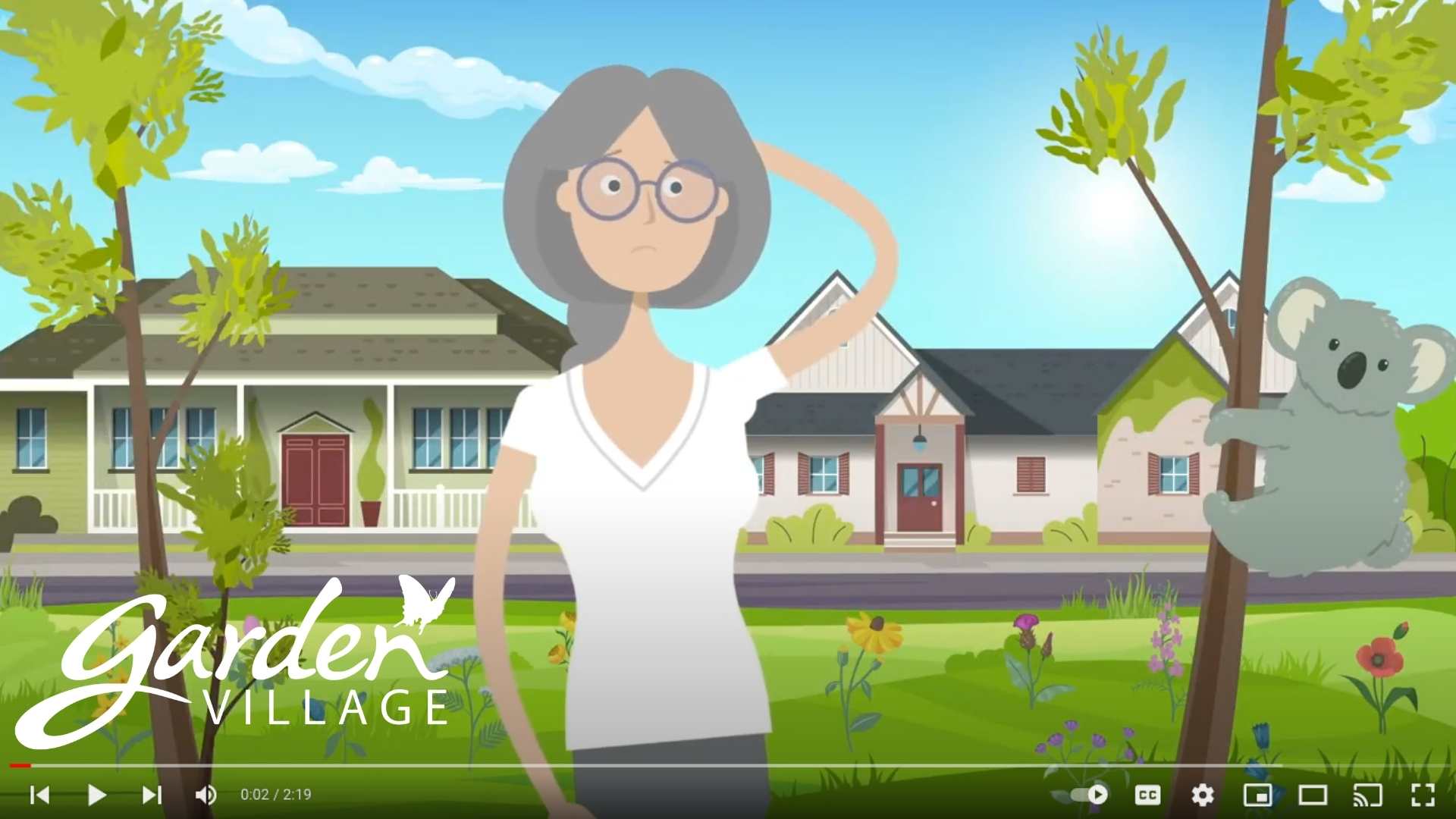 Garden Village Animation Video Retirement Living Fees