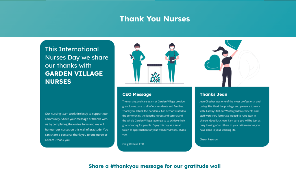 Thank International Nurses Day